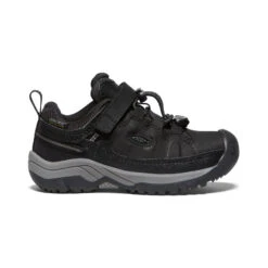 Keen Little Kids' Targhee Waterproof Shoe | Black/Steel Grey