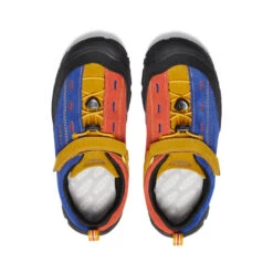 Keen Big Kids' Jasper II Sneaker | Surf/Orange -Footique Shop 032b8883ec4f11ae0931dee8ec41398444cb1f67