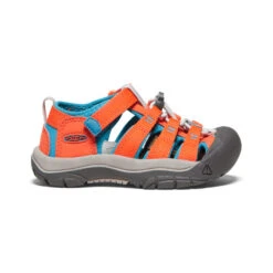 Keen Little Kids' Newport H2 | Safety Orange/Fjord Blue