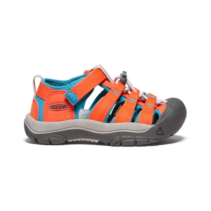 Keen Little Kids' Newport H2 | Safety Orange/Fjord Blue 3 Keen Little Kids' Newport H2 | Safety Orange/Fjord Blue