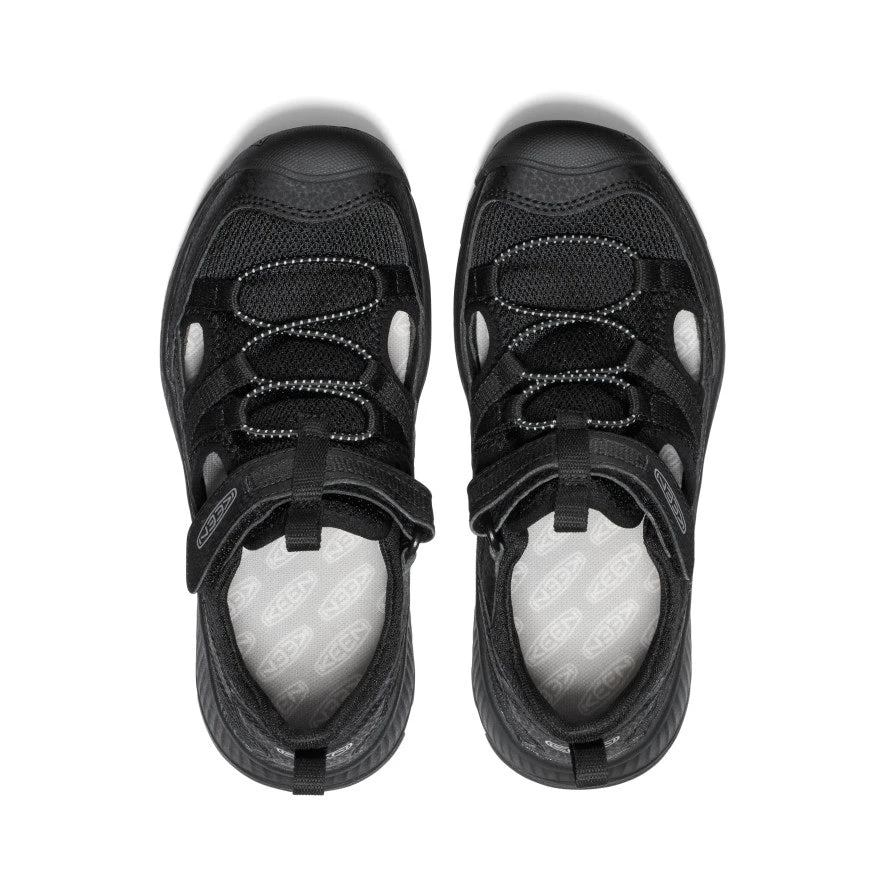 Keen Big Kids' Motozoa Sandal | Black/Alloy 5 Keen Big Kids' Motozoa Sandal | Black/Alloy - Image 3