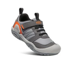 Keen Little Kids' Knotch Peak Sneaker | Magnet/Safety Orange -Footique Shop 08f516722ace233dd9c0e8aeb16005d1c237e45e