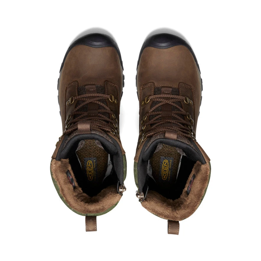 Keen Women's Greta Tall Waterproof Boot | Dark Earth/Green Plaid 6 Keen Women's Greta Tall Waterproof Boot | Dark Earth/Green Plaid - Image 4