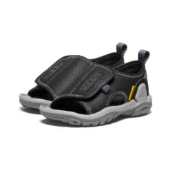Keen Toddlers' Knotch River Open-Toe | Black/Steel Grey -Footique Shop 0c7153eb354878764be555a9b50abc3f306d7ebb