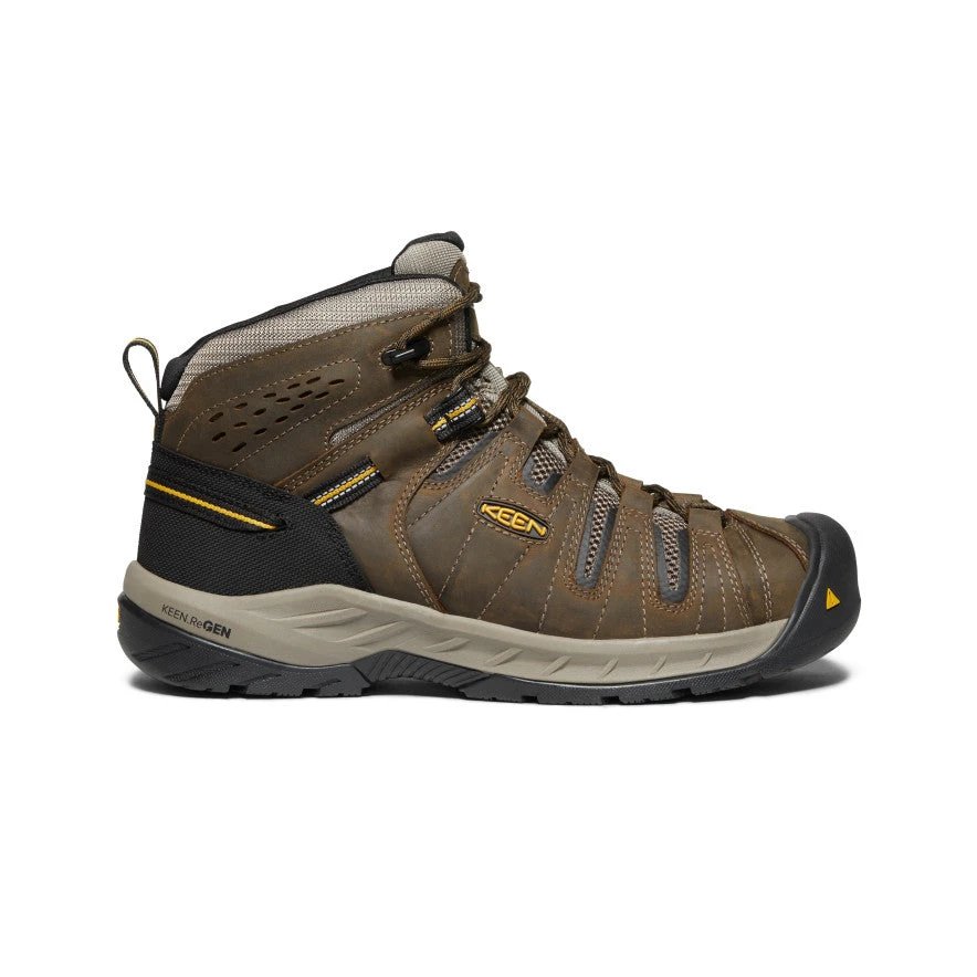Keen Men's Flint II Boot (Steel Toe) | Cascade Brown/Golden Rod 3 Keen Men's Flint II Boot (Steel Toe) | Cascade Brown/Golden Rod
