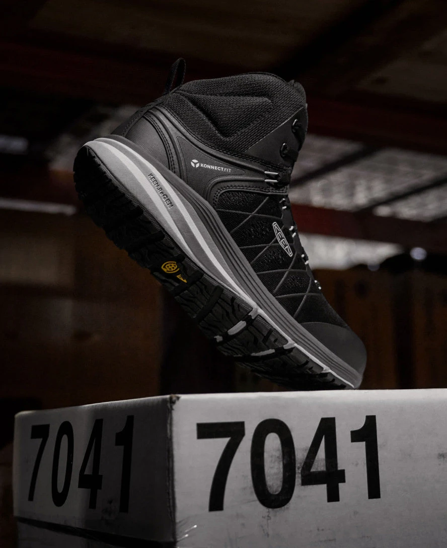 Keen Men's Vista Energy Mid (Carbon-Fiber Toe) | Vapor/Black 8 Keen Men's Vista Energy Mid (Carbon-Fiber Toe) | Vapor/Black - Image 6