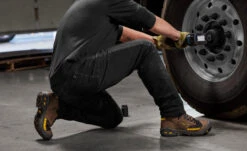 Keen Men's Troy 6" Waterproof Boot (Carbon-Fiber Toe) | Dark Earth/Black -Footique Shop 1025696 PDP TopImage