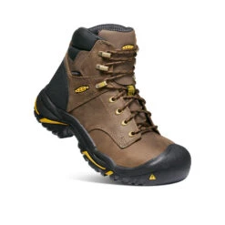 Keen Men's Mt Vernon 6" Waterproof Boot (Steel Toe) | Cascade Brown 8 Keen Men's Mt Vernon 6" Waterproof Boot (Steel Toe) | Cascade Brown -Footique Shop 126249bbf13baee85d2ade2f0612b34699a3ca6f
