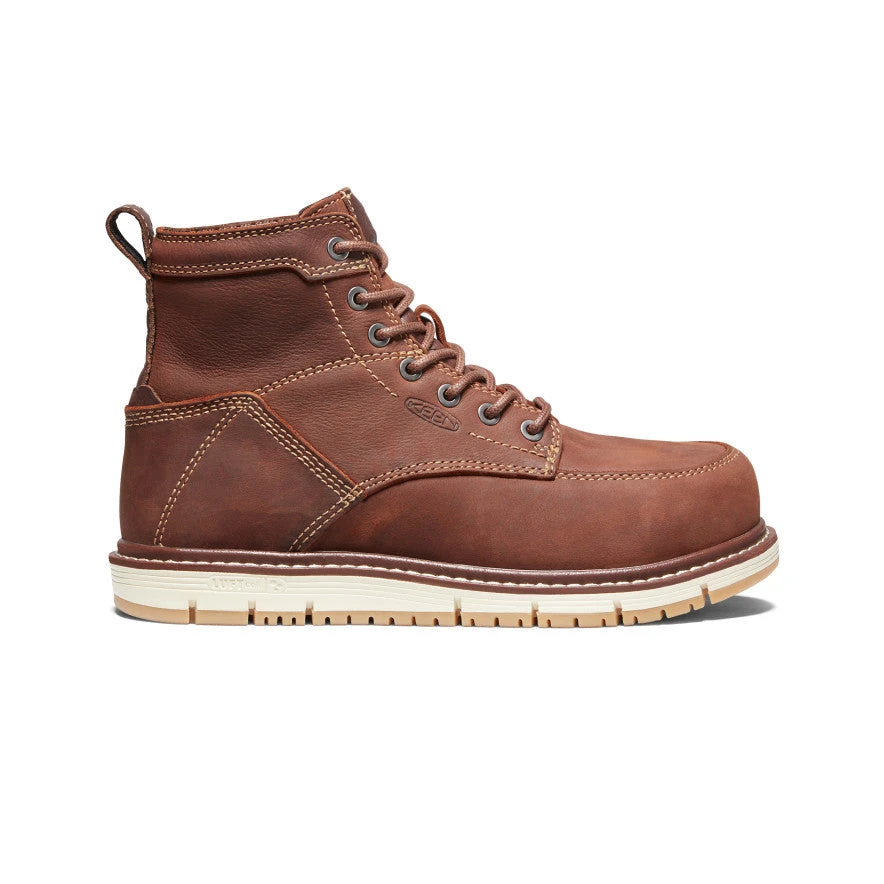 Keen Women's San Jose 6" Boot (Aluminum Toe) | Gingerbread/Gum 3 Keen Women's San Jose 6" Boot (Aluminum Toe) | Gingerbread/Gum