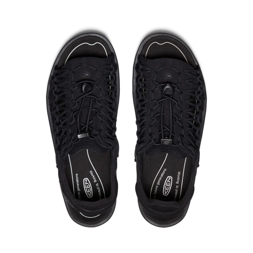 Keen Men's UNEEK II Open Toe | Black/Black 6 Keen Men's UNEEK II Open Toe | Black/Black - Image 4