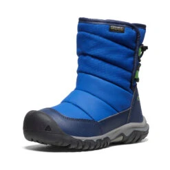 Keen Little Kids' Puffrider Waterproof Winter Boot | Naval Academy/Surf -Footique Shop 1754fedd619fff416af5e49947de6a6ea907cdfc