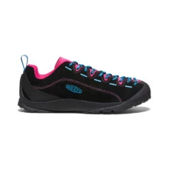 Keen Women's Jasper Suede Sneakers | Black/Jazzy