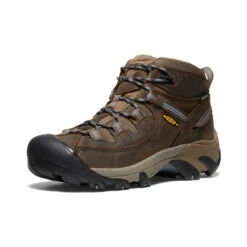 Keen Women's Targhee II Waterproof Mid | Slate Black/Flint Stone -Footique Shop 20adad90aa2d13f2368e545ec006dc95c73defa0