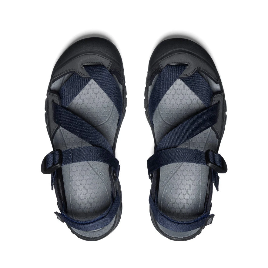 Keen Men's Zerraport II Sandal | Sky Captain/Black 6 Keen Men's Zerraport II Sandal | Sky Captain/Black - Image 4