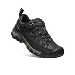 Keen Men's Targhee EXP Waterproof | Black/Steel Grey -Footique Shop 28faa4c0ff3bd836373fc0f342039e950386b700