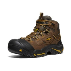 Keen Men's Braddock Waterproof Mid (Steel Toe) | Cascade Brown/Tawny Olive 8 Keen Men's Braddock Waterproof Mid (Steel Toe) | Cascade Brown/Tawny Olive -Footique Shop 2935367ba758013f6362907d0f7d6423765b2f65