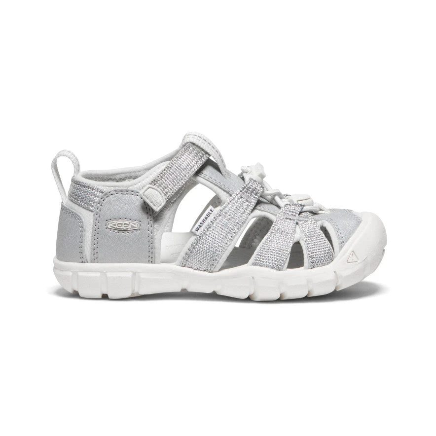 Keen Little Kids' Seacamp II CNX | Silver/Star White 3 Keen Little Kids' Seacamp II CNX | Silver/Star White