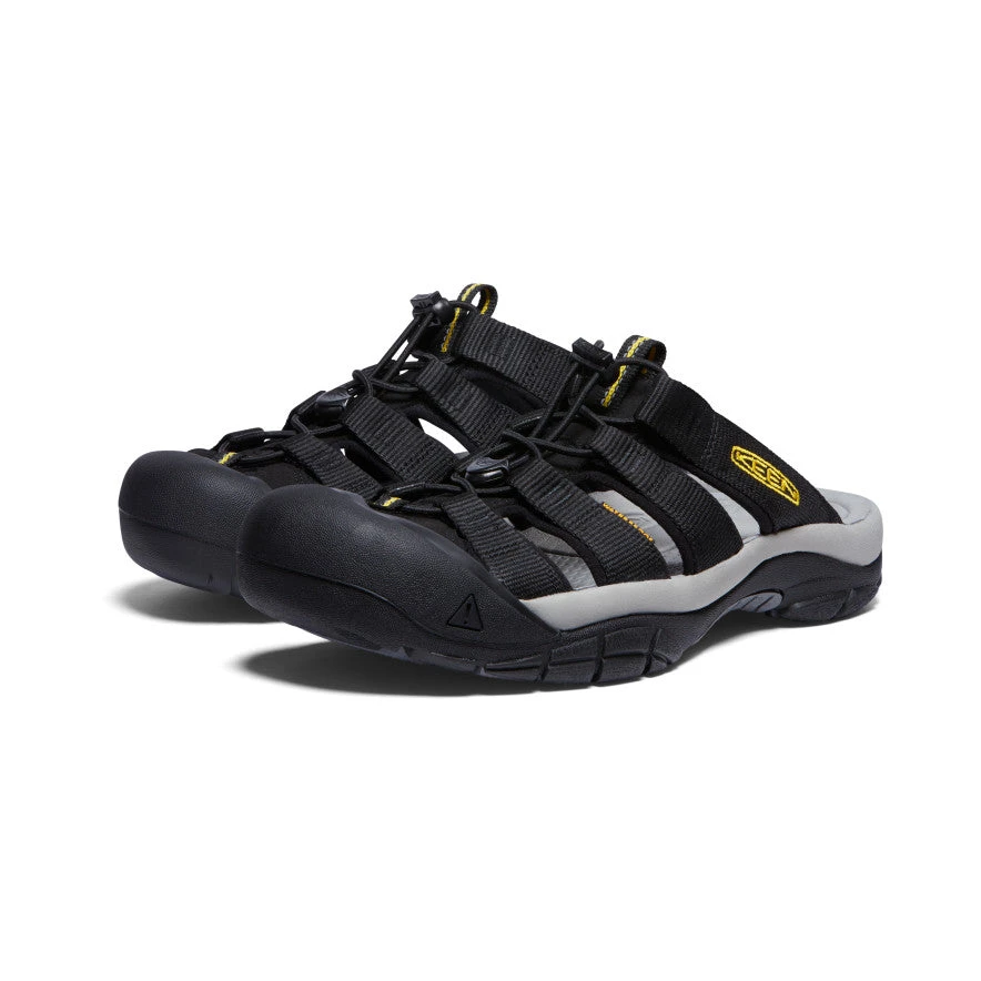 Men's Newport Slide | Black/KEEN Yellow 4 Men's Newport Slide | Black/KEEN Yellow - Image 2