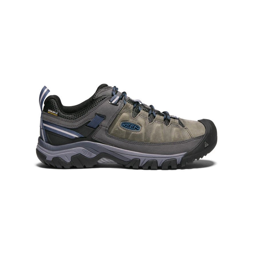 Keen Men's Targhee III Waterproof | Steel Grey/Captain's Blue 3 Keen Men's Targhee III Waterproof | Steel Grey/Captain's Blue