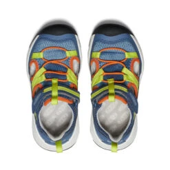 Keen Little Kids' Motozoa Sandal | Vintage Indigo/Scarlet Ibis -Footique Shop 356210cedbd3120df0490c0b2bdb86f943939a0e