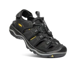 Keen Men's Rialto | Black/Gargoyle -Footique Shop 3846d80dcb7f98c707b466ecfd3b1618d4cc4819
