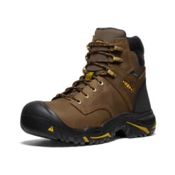 Keen Men's Mt Vernon 6" Waterproof Boot (Soft Toe) | Cascade Brown -Footique Shop 3c2a099edf76b2051b503938da6748d1cc301ca5