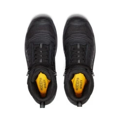 Keen Men's Reno KBF Waterproof Mid (Soft Toe) | Black/Black -Footique Shop 3cd98317bb84701dc5821fa677c9b3080c50ea91