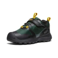 Keen Little Kids' Wanduro Waterproof Shoe | Black/Greener Pastures -Footique Shop 4399145b35e3829d4a0ec6e0922900b0eaeef2c2