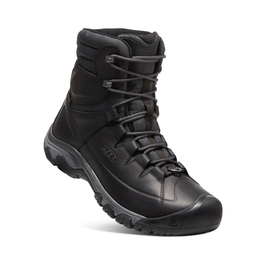 Keen Men's Targhee High Lace Waterproof Boot | Black/Raven 5 Keen Men's Targhee High Lace Waterproof Boot | Black/Raven - Image 3