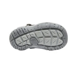 Keen Little Kids' Knotch Hollow Sneaker | Steel Grey/Safety Orange -Footique Shop 4a3d1bf58bba0c32260ed40ae3eb375e38cc1547