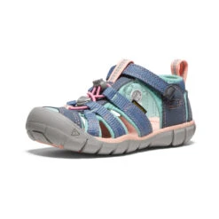 Keen Little Kids' Seacamp II CNX | Flint Stone/Ocean Wave -Footique Shop 4b5ecff7cdc21bca39b10c4255821f2b5fa69298