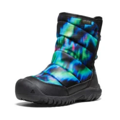Keen Little Kids' Puffrider Waterproof Winter Boot | Northern Lights/Black -Footique Shop 4d78882741dbd9ed9a4dedec9a6db773fb97aacc