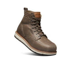 Keen Men's San Jose 6" Boot (Aluminum Toe) | Falcon/Caramel Cafe -Footique Shop 4fca69f25d24af4134fc5c0ff97717dcf2d92122