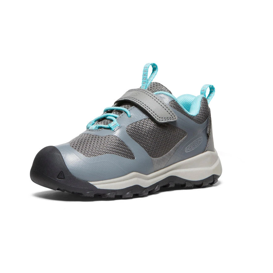 Keen Little Kids' Wanduro Waterproof Shoe | Steel Grey/Ipanema 5 Keen Little Kids' Wanduro Waterproof Shoe | Steel Grey/Ipanema - Image 3