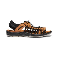 Keen Men's UNEEK II Open Toe | Black/Curry