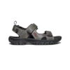 Keen Men's Targhee III Open Toe Sandal | Grey/Black -Footique Shop 58ca7c8d8137629c6cab8e0929ebd08763908781