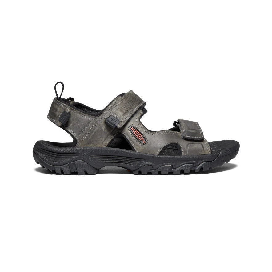 Keen Men's Targhee III Open Toe Sandal | Grey/Black 3 Keen Men's Targhee III Open Toe Sandal | Grey/Black