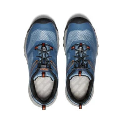 Keen Big Kids' Wanduro Waterproof Shoe | Vintage Indigo/Scarlet Ibis -Footique Shop 5f9760cb28cea9caf501c5fa9308354ebaf8c7bb