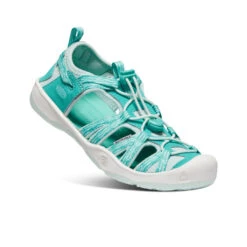 Keen Big Kids' Moxie Sandal | Waterfall/Blue Glass 10 Keen Big Kids' Moxie Sandal | Waterfall/Blue Glass -Footique Shop 5ffad69fd1fca0bf2d24db920e46b98e7712d219