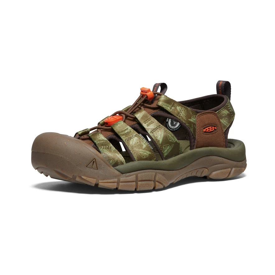 Keen Men's Newport Retro X Smokey Bear | Smokey Bear/Military Olive 5 Keen Men's Newport Retro X Smokey Bear | Smokey Bear/Military Olive - Image 3