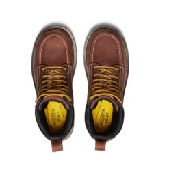 Keen Men's Cincinnati 6" Waterproof Boot (Soft Toe) | Tuscan Red/Sandshell -Footique Shop 62305d8d87b7ce1a13648f14933fc0125d96899f