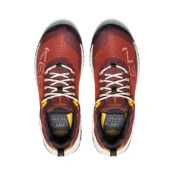 Keen Women's NXIS EVO Waterproof Shoe | Baked Clay/Golden Yellow -Footique Shop 640d1830dcd47fb5c82e5877b370fd791aa55145