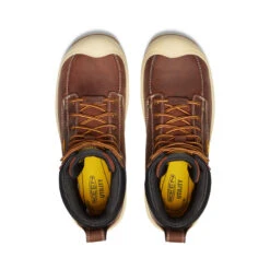 Keen Men's Fort Wayne 6" Waterproof (Carbon-Fiber Toe) | Tortoise Shell/Gum -Footique Shop 68bf52565afd0ac8914be941288c4230665d5d9d