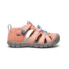 Keen Little Kids' Seacamp II CNX | Papaya Punch/Marina -Footique Shop 6abf588a146e031dcbe3bc92c9c4281ddbc99f3e
