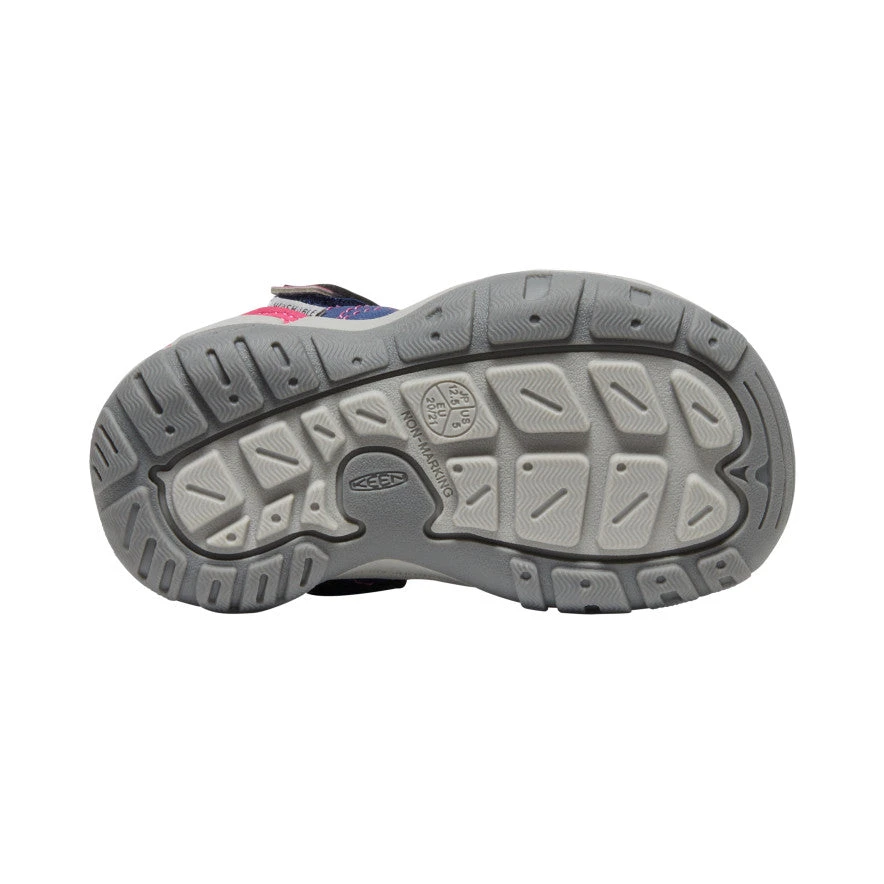 Keen Toddlers' Knotch Peak Sneaker | Blue Depths/Pink Peacock 6 Keen Toddlers' Knotch Peak Sneaker | Blue Depths/Pink Peacock - Image 4