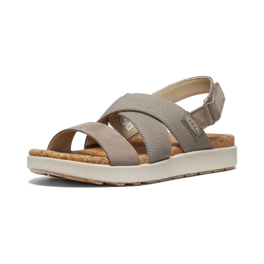 Keen Women's Elle Criss Cross Sandal | Brindle/Birch 5 Keen Women's Elle Criss Cross Sandal | Brindle/Birch - Image 3