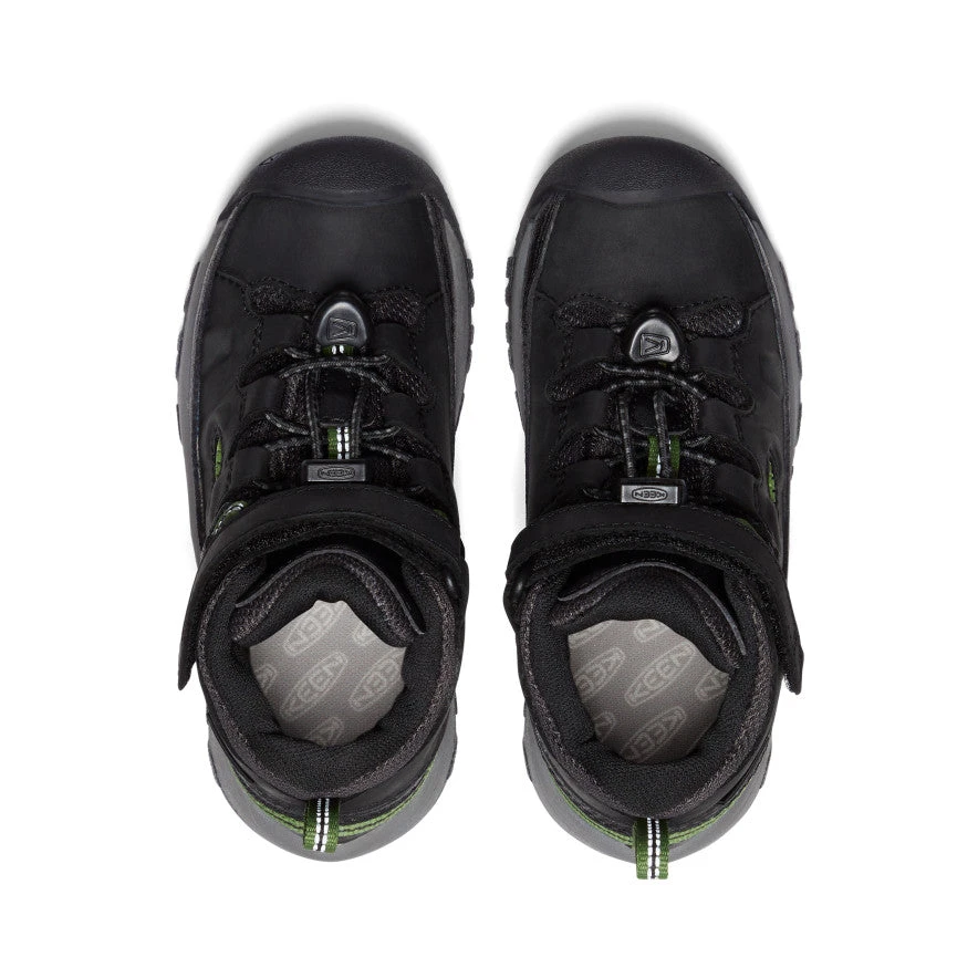 Keen Little Kids' Targhee Waterproof Boot | Black/Campsite 6 Keen Little Kids' Targhee Waterproof Boot | Black/Campsite - Image 4