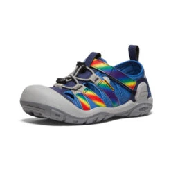 Keen Big Kids' Knotch Creek | Bright Cobalt/Rainbow Tie Dye -Footique Shop 7d933b759aab2e0cab1a198f91fb92e466e1b65a