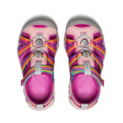 Keen Little Kids' Seacamp II CNX | Rainbow/Festival Fuchsia -Footique Shop 80b034e4f3136ecbbf7ed4369c8c3b80b7cca77a
