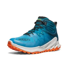 Keen Men's Zionic Waterproof Hiking Boot | Fjord Blue/Evening Primrose -Footique Shop 8878fc1ae60164723b450502683e66cbdf9f3d81